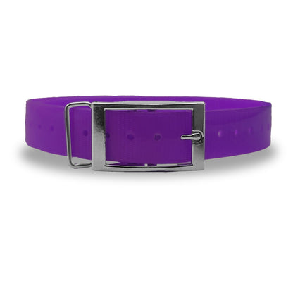 1" Solid Premium Replacement Collar Strap for Garmin